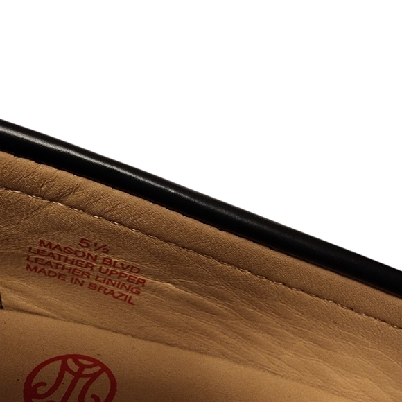 Marc Joseph New York Mason Boulevard Navy Loafers 5.5 - Picture 7 of 8